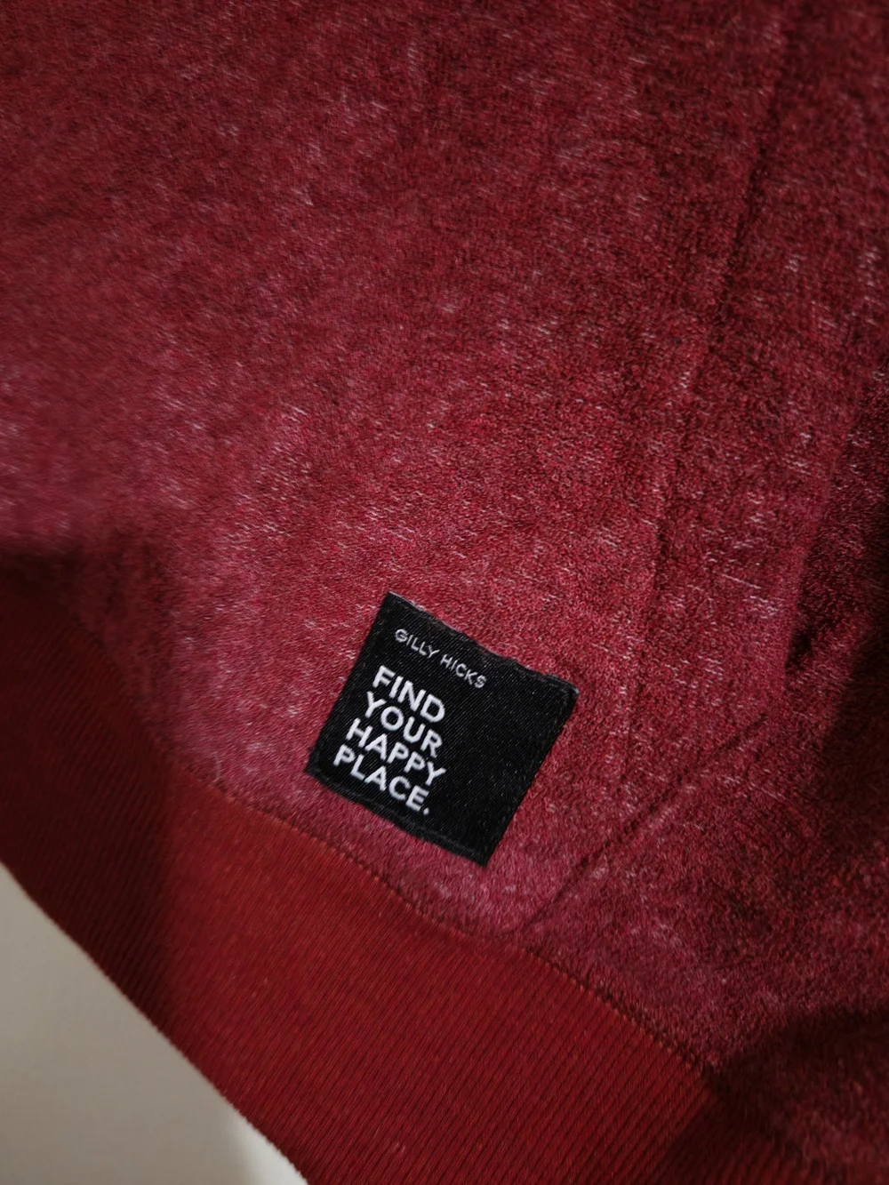 Gilly Hicks Deep Red Maroon Crew Sweatshirt